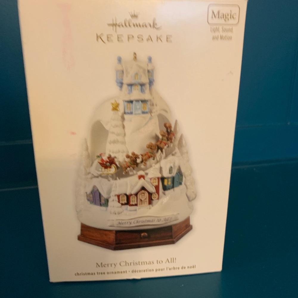 2012 Merry Christmas to All!  Hallmark Ornament